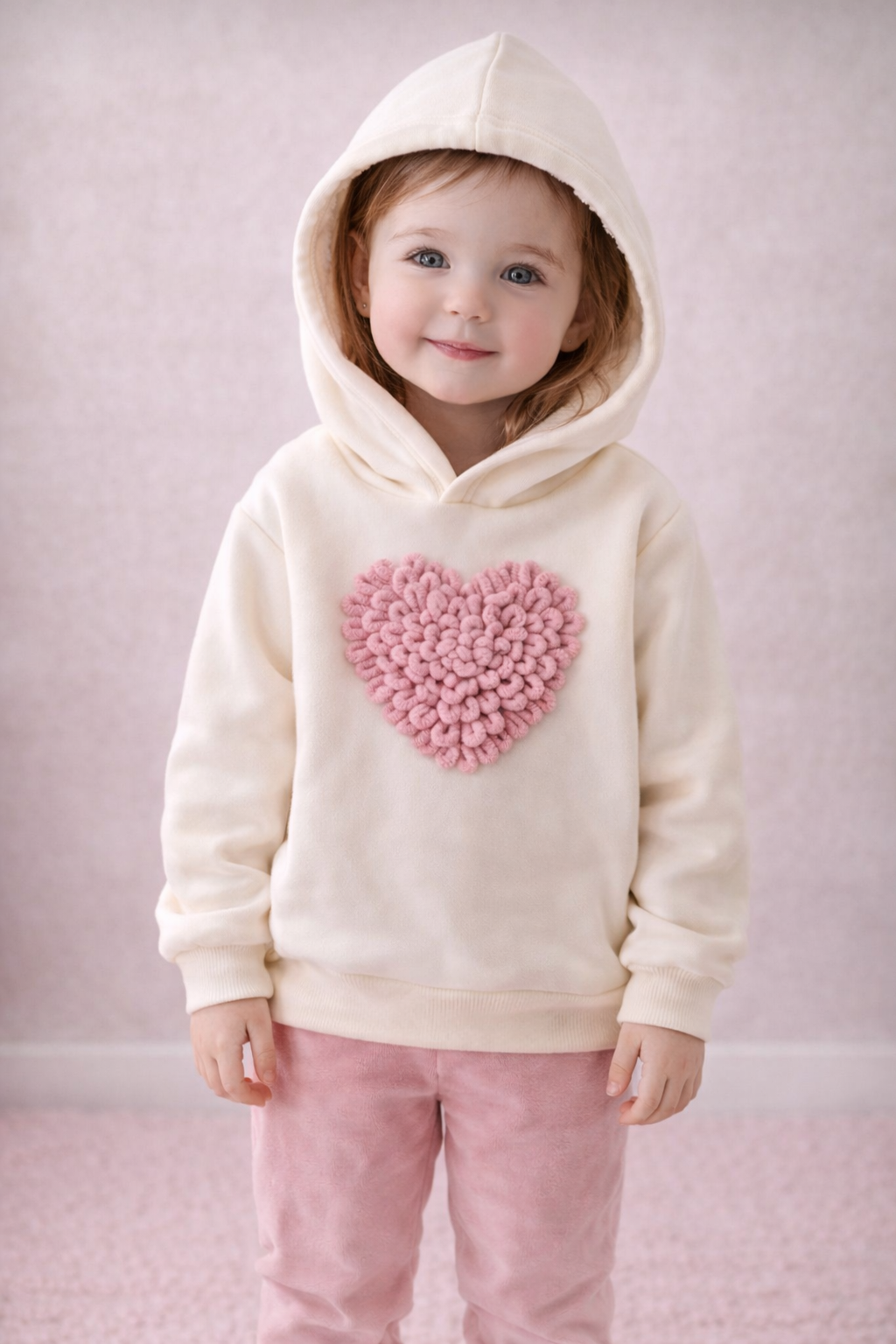 هودي ميلتون حراري بيچ قلب بينك - Kenda Shop