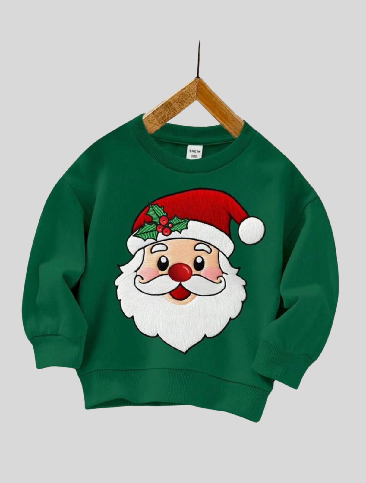 سويت شيرت شتوي للأطفال بتصميم بابا نويل