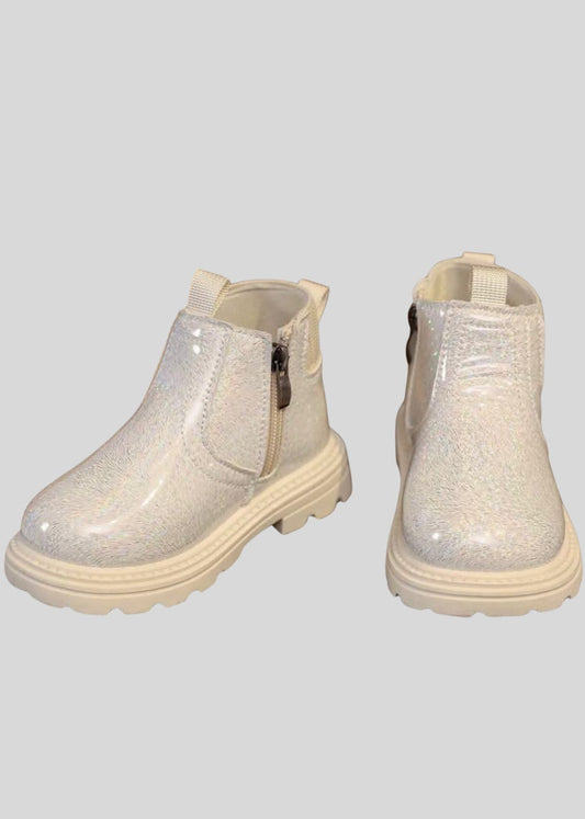 هاف بوت بناتي لامع - Kenda Shop