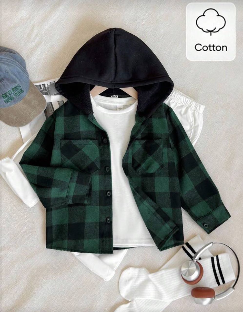 قميص كاروهات خريفي بكابيشو - Kenda Shop