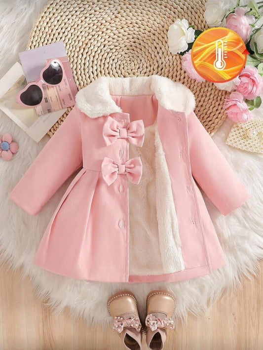 كوت بناتي مبطن فرو فاخر