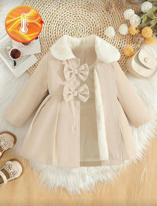 كوت بناتي مبطن فرو فاخر