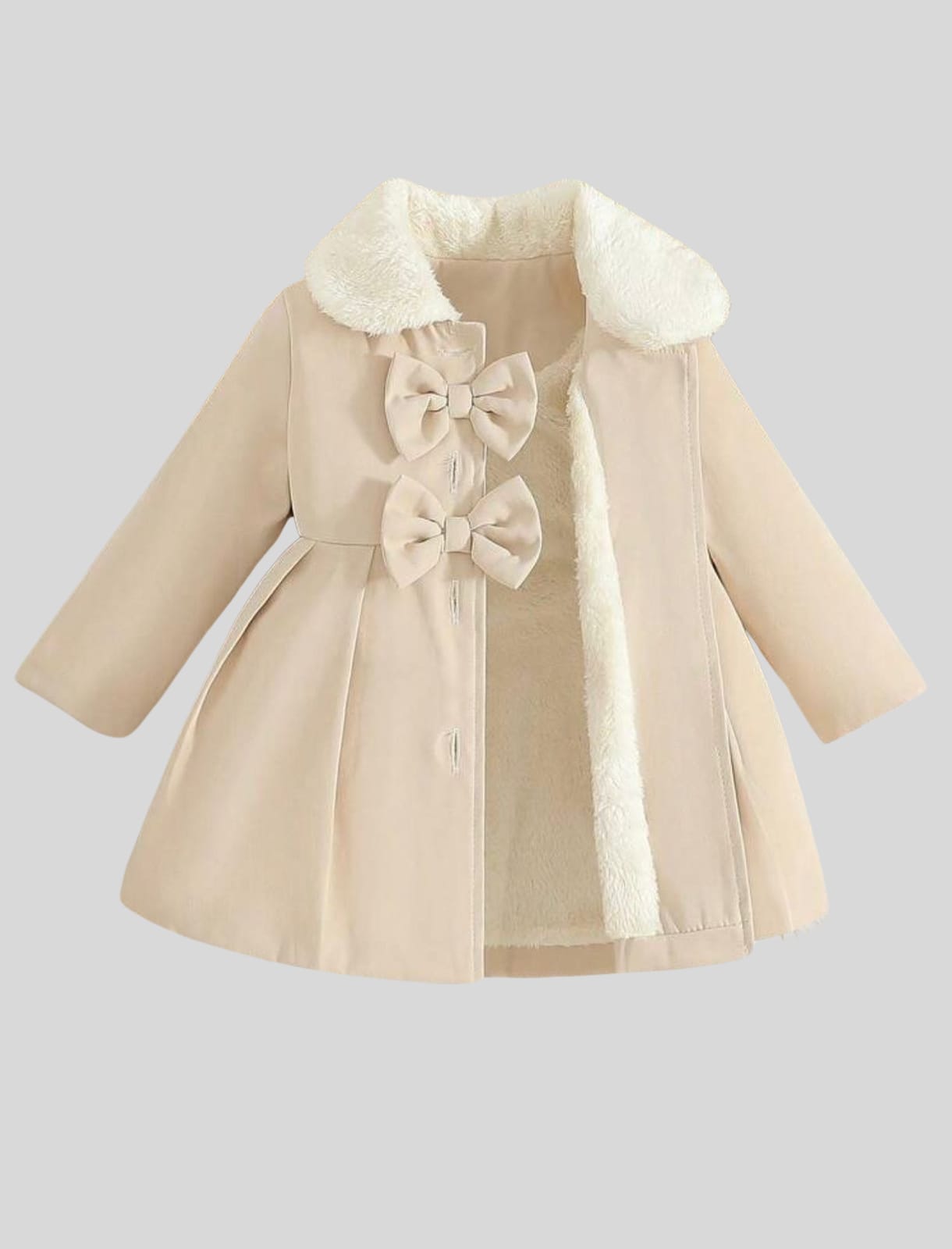 كوت بناتي مبطن فرو فاخر