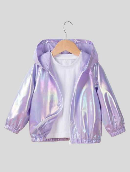 جاكيت جلد بناتي خريفي