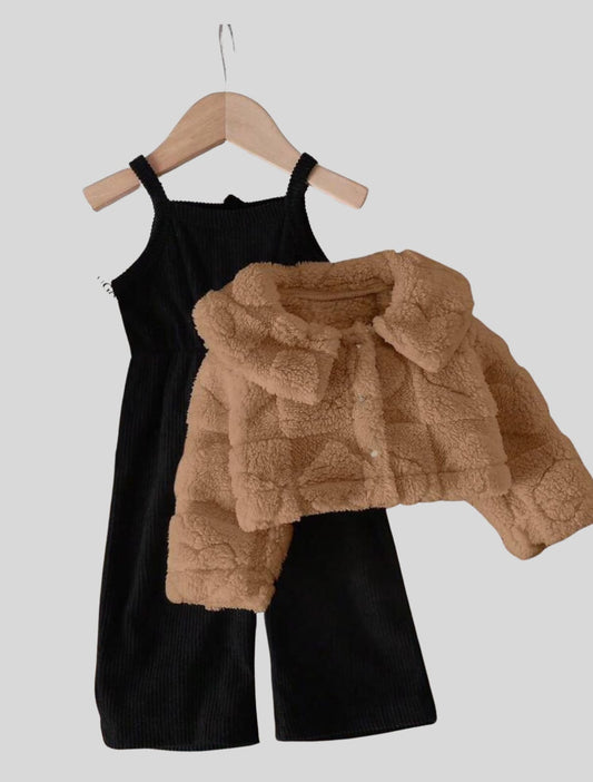 سوت بناتي شتوي قطعتين