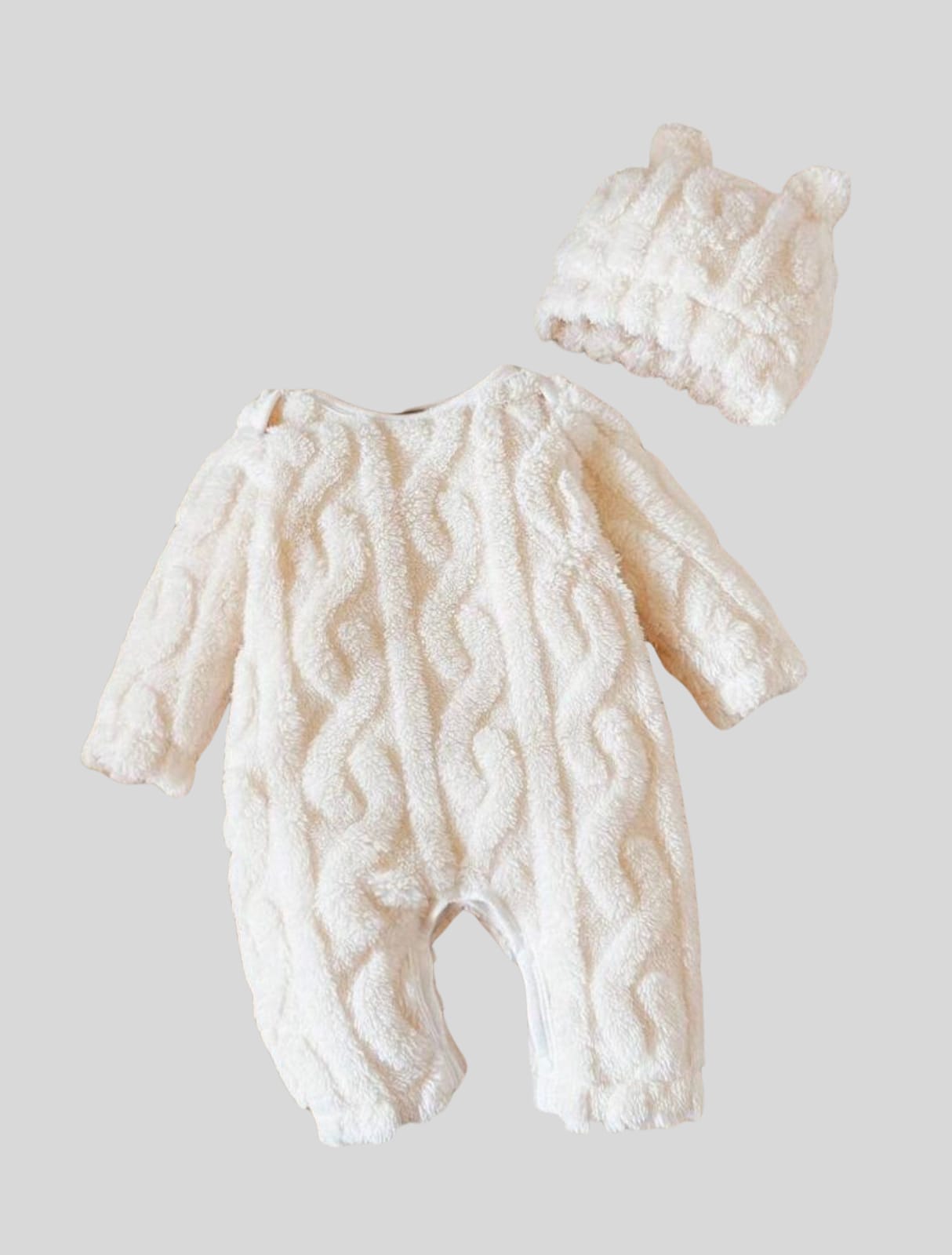 سلوبت بيبي شتوي قطعتين بخامة فرو ناعمة