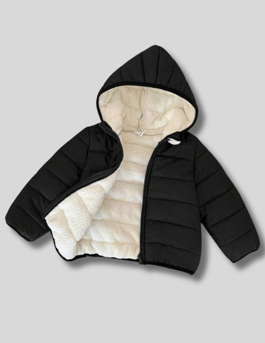 جاكيت بامب مبطن فرو حراري