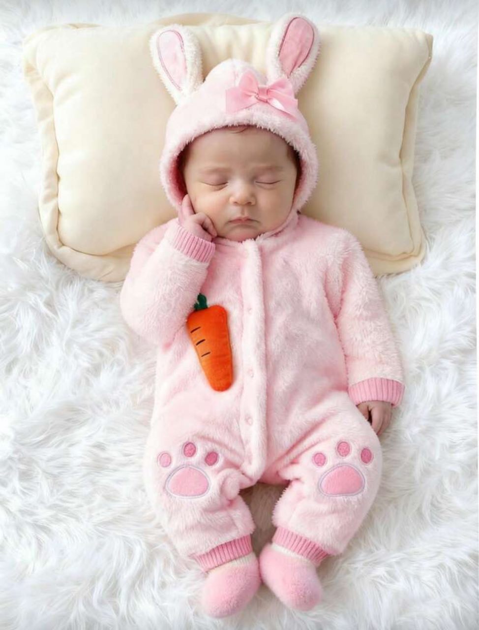 سالوبيت فرو بينك أرنب - Kenda Shop