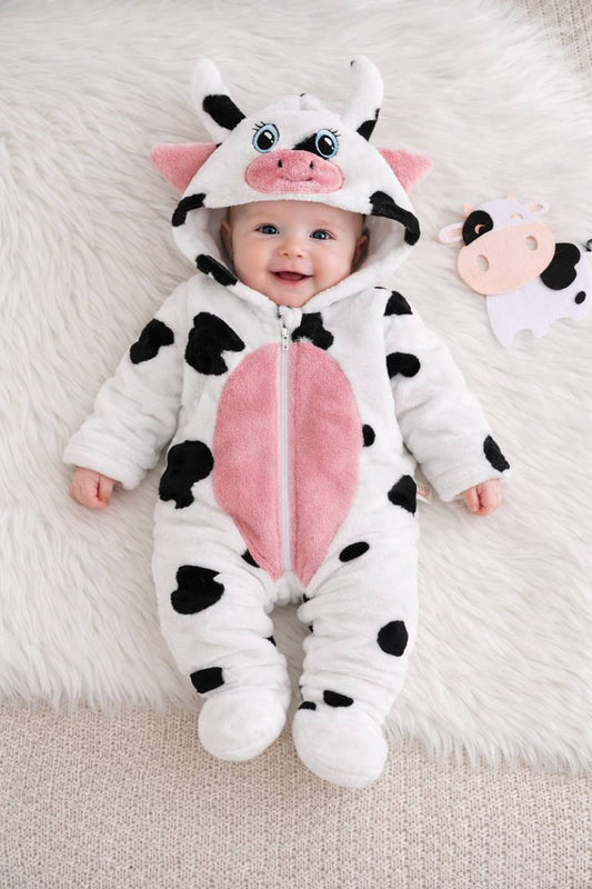 سالوبيت بيبي شتوي شكل بقرة - Kenda Shop