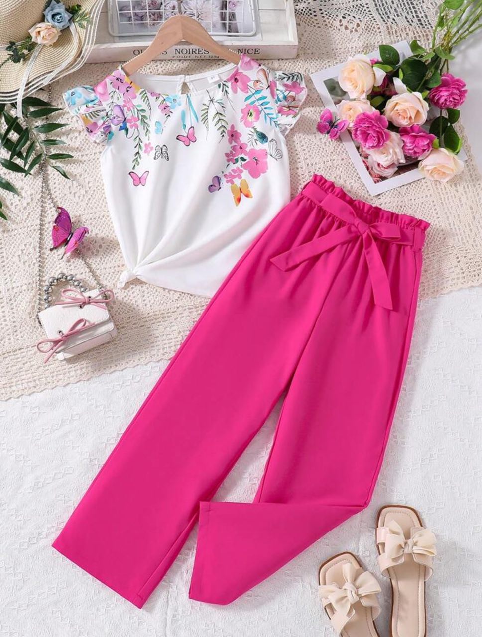 طقم فراشة الروز - Kenda Shop